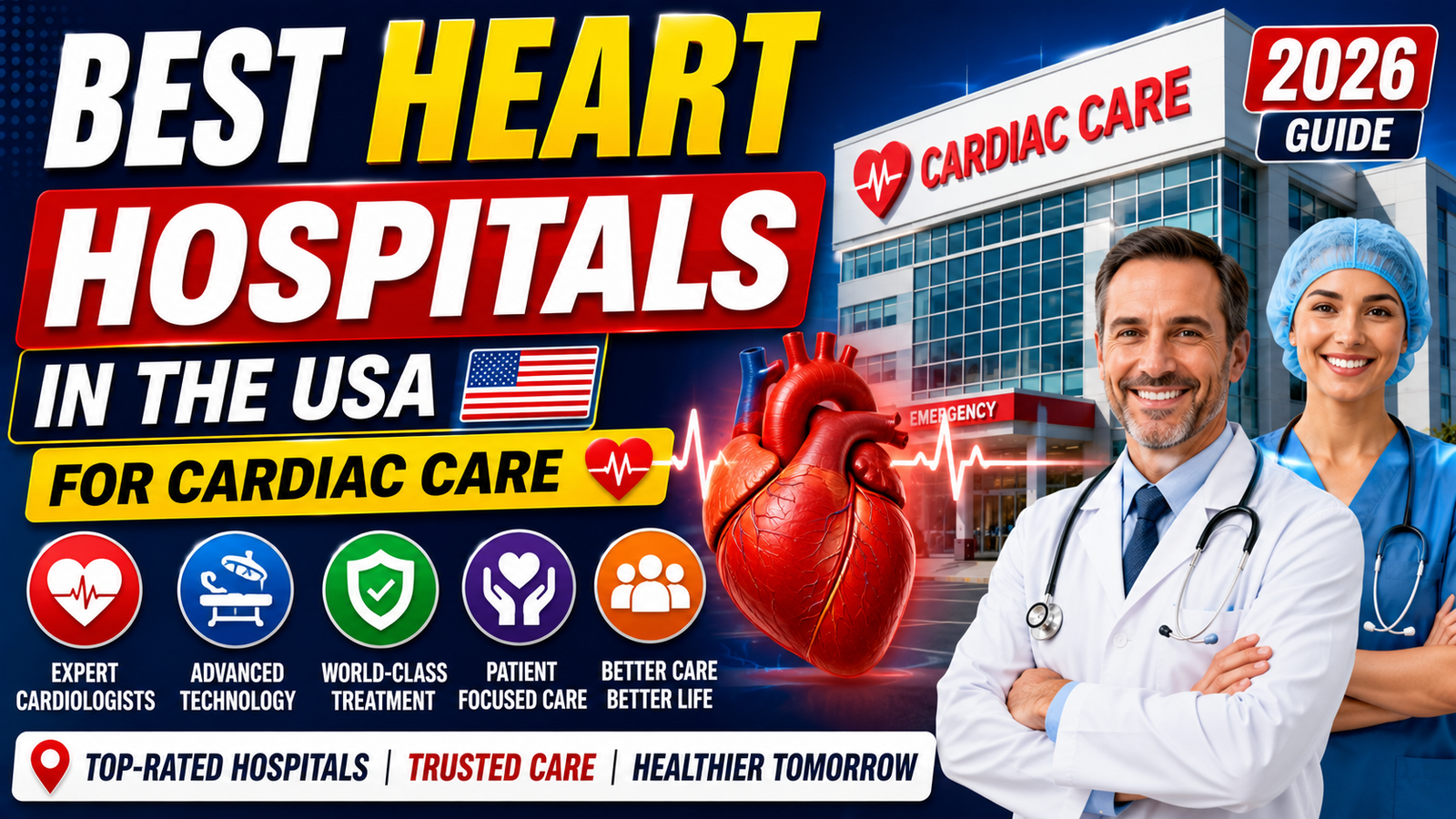 Best Heart Hospitals in the USA for Cardiac Care