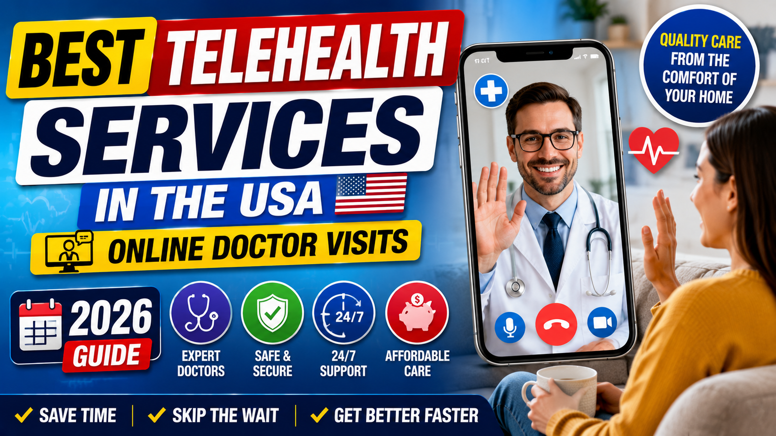 Best Telehealth Services in the USA