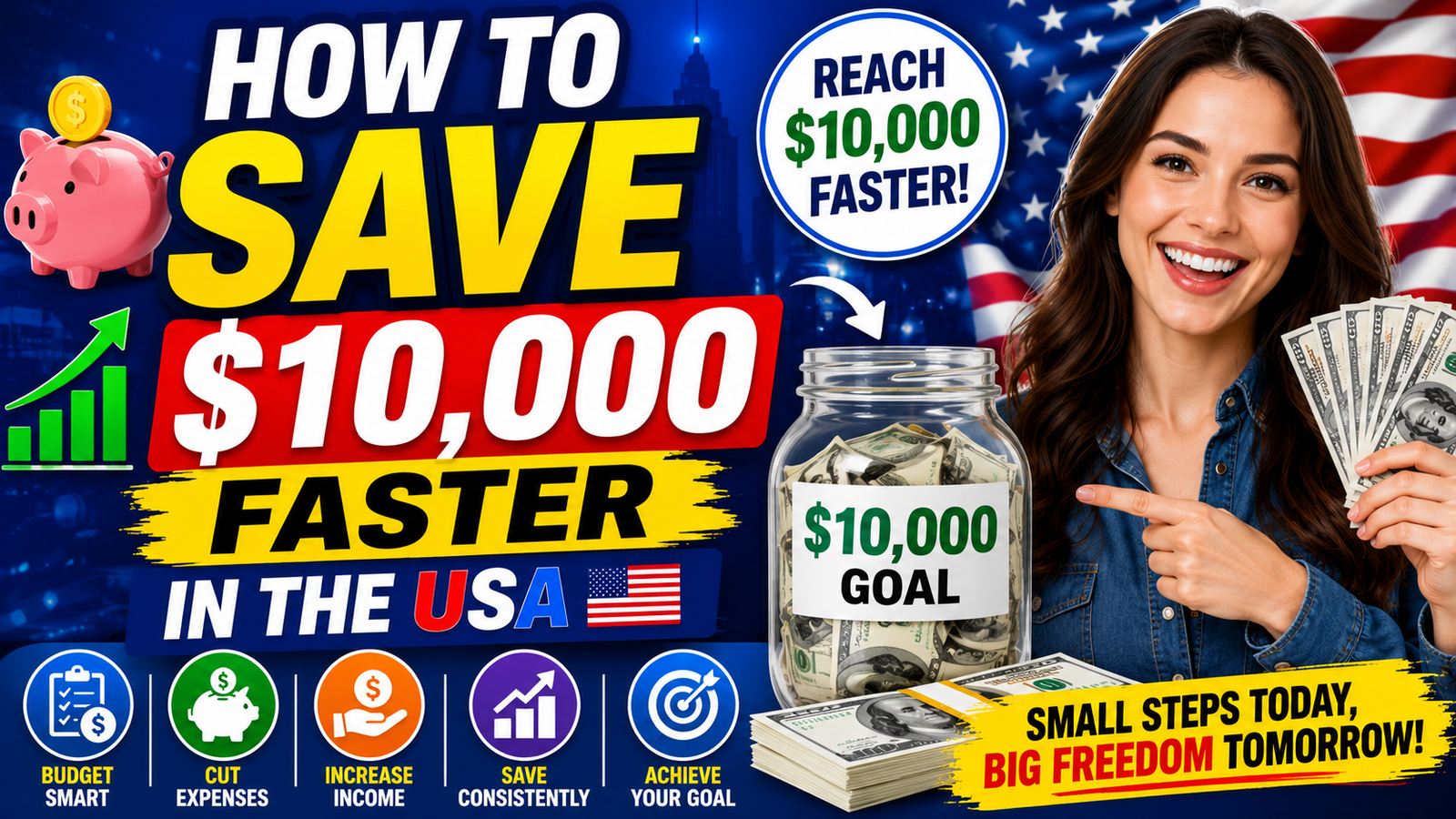 How to Save $10,000 Faster in the USA