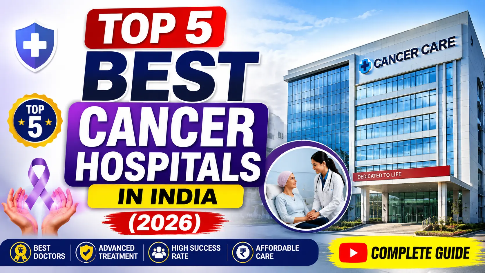 Top 5 Best Cancer Hospitals in India (2026)