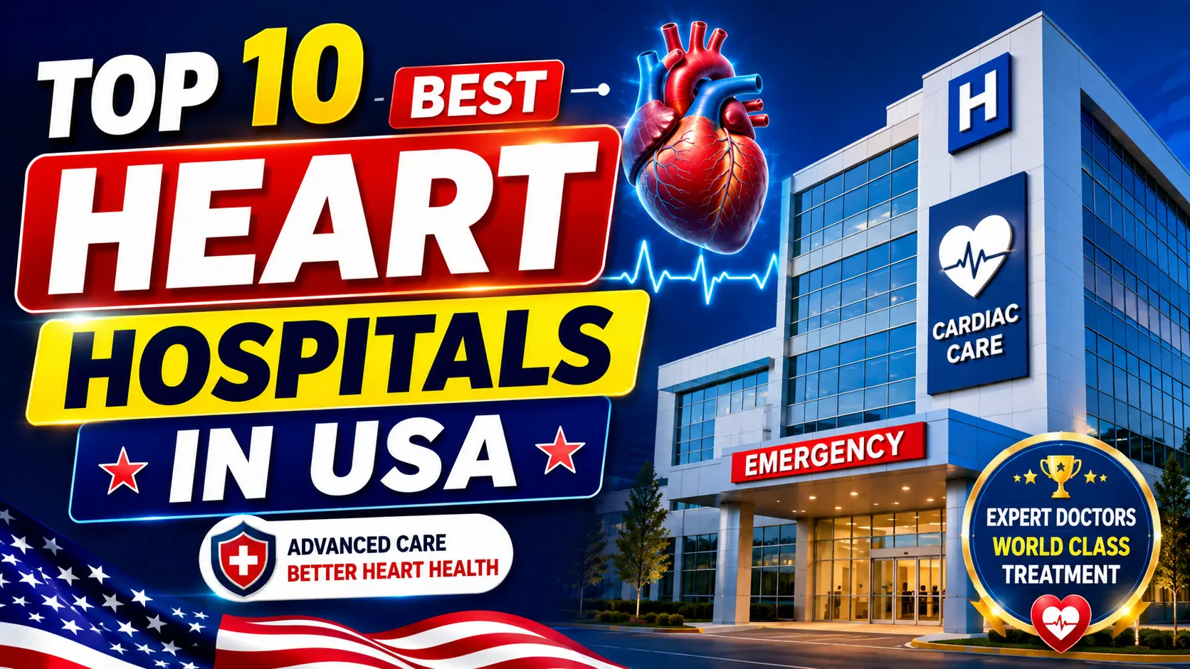 Top Heart Hospitals in USA (2026)